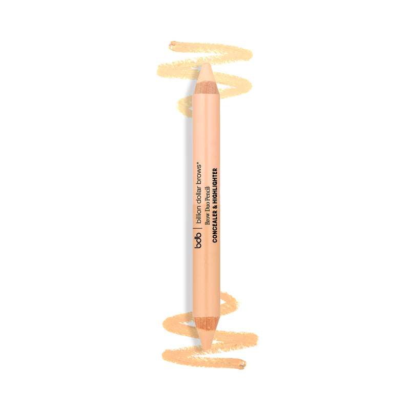 Brow Duo Pencil: Concealer & Highlighter