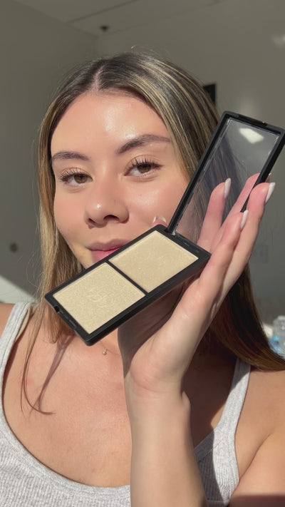 Cream & Powder Highlighter Duo